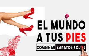 ¿Cómo combinar zapatos rojos?
